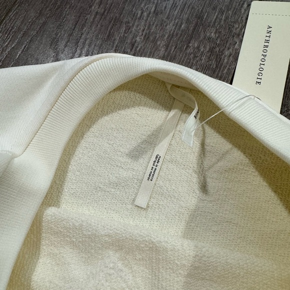 NWT By Anthropologie Twofer Sweatshirt M - Picture 7 of 9